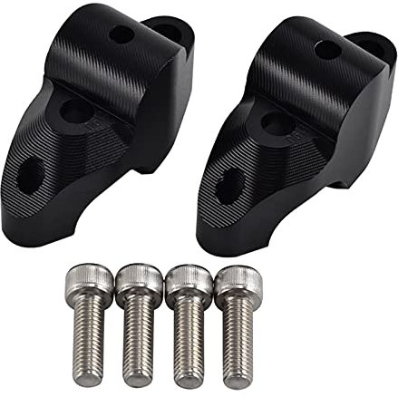 VSKTEA 1-1/8 30mm Rise Lenker Risers Barklemmen Riser Fit for K-T-M 1090 1190 Super Abenteuer R S T 2013-2021 2020 1290 Super ADV 2. 8mm (Color : Black)