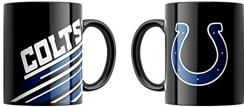 Great Branding Indianapolis Colts NFL Classic Mug (330 ml) Stripes Tasse - Stk