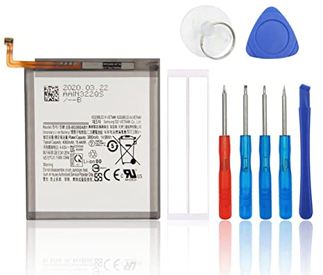 SwarKing Ersatz Akku Kompatibel mit Samsung Galaxy S20 EB-BG980ABY with Toolkit
