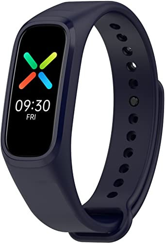 Chainfo kompatibel mit Oppo Band Soft Silikon Classic Ersatz Uhrenarmbänder (Pattern 8)