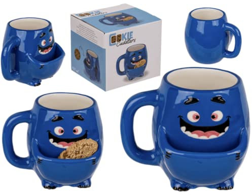 Tazas graciosas con frase Tazas originales para regalar Regalos originales para hombre y mujer Caja regalo cumpleaños Amigo invisible (Taza Galleta)