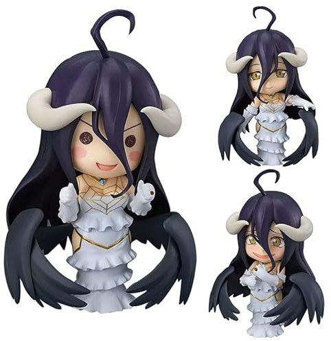 Zhongkaihua Overlord Figuren Albedo Figuren Overlord Albedo Actionfiguren Albedo Statue PVC Dekoration Kollektion, 10 cm