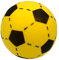 Softball 20 cm Schaumstoffball Kinder Fußball weicher Ball Indoor & Outdoor (Einzeln) (1 Ball, gelb)