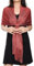 heekpek Stola Damen Festlich Umhang Schal Damen Elegant Lang Schal Weiches Umschlagtuch Glitzer mit Quasten für Brautkleider Abendkleider, Claret