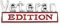 CGEAMDY Veteran Edition Emblem Aufkleber 3D Auto Aufklebers, 3D Metall Auto Aufkleber Chrom Aufklebers Emblem, Auto Aufkleber 3D Emblem Badge Abzeichen(Silber-Rot)