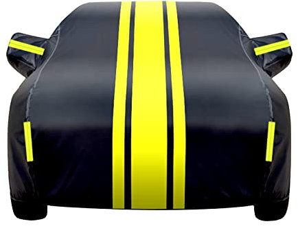 Autoabdeckung Kleinwagen für BMW E46 Cabrio Autoabdeckung Vollgarage Gummizug Wasserdicht und staubdicht(Color:C)