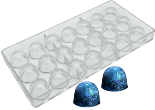 Goldbaking Stampo per cioccolatini fatti in casa a forma di campana, in policarbonato, per cioccolatini, caramelle, fai da te