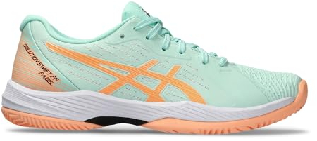ASICS Damen Solution Swift Ff Padel Sneaker, Mint Tint Bright Sunstone, 40 EU