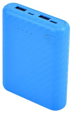 Power Bank Box 4x18650 - Carcasa exterior de batería con múltiples opciones de color, batería no incluida, salida USB de 5 V/2,1 A, almacenamiento de batería