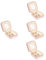 PACKOVE 4 Stück Verspiegelte Schmuckschatulle Schmuckhalter Aufbewahrungsboxen Für Schmuck Winziger Ohrring Organizer Ohrringe Organizer Dekorativer Schmuck Aufbewahrungskoffer