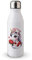 MAXIKIWI Botella de agua de una sola pared con tapa de rosca, aluminio ligero no aislado, sin BPA, a prueba de fugas, unicornio enfermera San Valentín, 500 ml