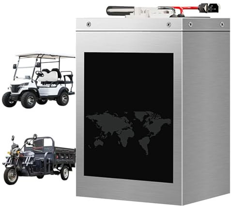 FREEDOH Batterie de Moto 72 Volts 45AH 50AH 60AH 65AH 70AH 80AH 100AH ​​120AH Batterie Li-ION 72V Batterie de Tricycle pour Moteur 0-8700W,72v60ah