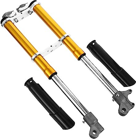 Ipetboom Forcella Anteriore per Mini Dirt Bike Sospensione Ammortizzata Facile Installazione e Ricambio Pratico e Affidabile Accessorio Duraturo per Off Road Compatibile