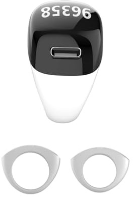 Fitness Counting Ring - Smart Wireless Step Counter for Daily Activity, Lightweight Adjustable Comfort with Motion Sensor, Finger Tracker for Walking Running Sports Training Size