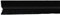 Amig - Burlete para Puertas de Entrada o de Paso - Burlete Adhesivo de sobreponer - Cepillo de Pelo - Lámina de plástico Entre la escobilla - 82 cm - Negro - Aluminio
