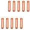 Contact Tip Mig Welder Contact Tips, Mini Mig Welder Flux Cored Wire 0.6mm/0.8mm optional - Pack of 10 (Round-0.6mm)