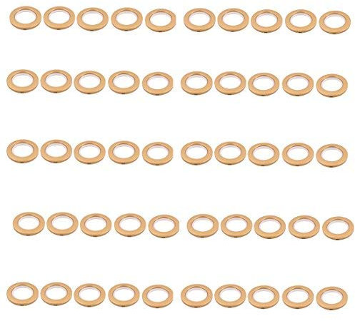 N/A - Tenda Rotonda per Finestra, con Occhiello, 50 Pezzi, Colore: Giallo Scuro