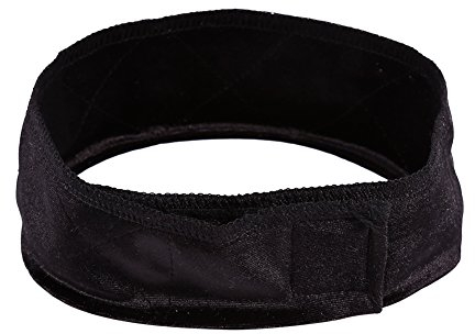 Velvet Perücke Griff Stirnband Verstellbares Perücken Haarband Dünnes elastisches rutschfestes Perücken Stirnband Hut Schal Griffband(Schwarz)