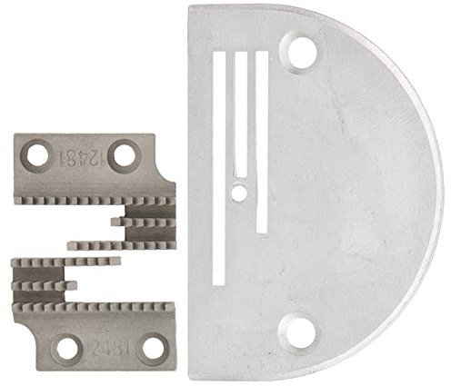 Máquina de coser para perros de alimentación con placa de aguja de alta resistencia accesorio para máquina de coser suministros de placa de aguja costura de cuero