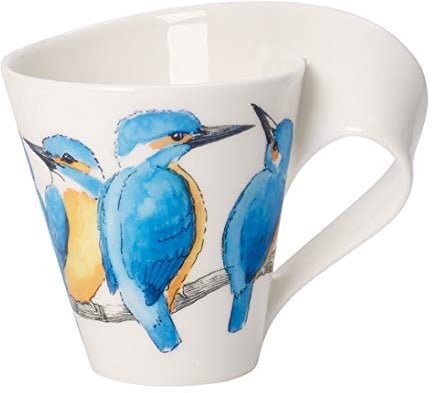 Villeroy & Boch Henkelbecher 0,30ltr. im Gk NEW WAVE CAFFE EISVOGEL 2 (2 Stück)
