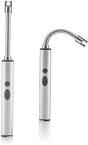 InnovaGoods® Accendino flessibile FireBend, accende candele, sigarette e altri oggetti, con fiamma di 600 gradi, ricaricabile, resistente all'acqua e alla polvere, ideale per uso domestico ed esterno.