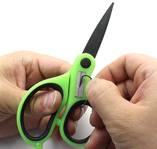Carp Fishing Scissor Braid Line Scissor Fishing Line Rig Scissors Green