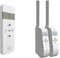 WIR elektronik, eWickler 2 Fenster Funk-Set, eW930-F, 2x elektrischer Gurtwickler + 1x Fernbedienung FB-9, für 17-23 mm Gurtband, Aufputz, bis 45 kg, Fahrtzeiten einstellbar, inkl. Netzstecker