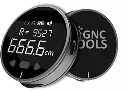 GNCTools Righello digitale, set di metro a nastro, 8 in 1 display LCD HD Righello a nastro 99m - Kit di strumenti per misurare la lunghezza di alta precisione - Metro Laser Ricaricabile Tipo C, NL43