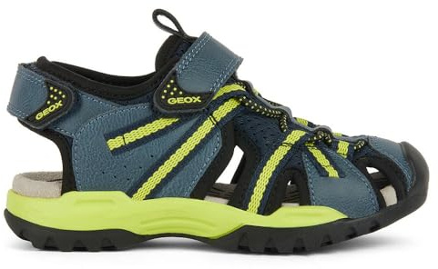 GEOX JUNIOR J BOREALIS BOY SANDALS AVIO/LIME 31_EU