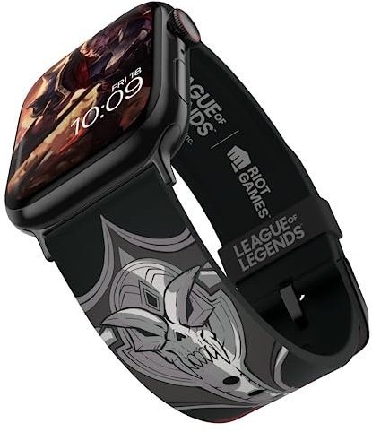 MobyFox League of Legends Smartwatch-Armband, offiziell lizenziert, kompatibel mit allen Größen und Serien der Apple Watch (Uhr nicht im Lieferumfang enthalten) – Darius