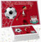 FOOTBALL TEAM FAVOURITE PLAYER PERSONALISED BIRTHDAY EDIBLE ICING LARGE CAKE TOPPER DECORATION SUITABLE FOR USE ON COSTCO CAKE RF-9