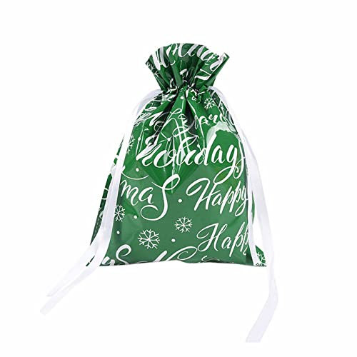 Kobilee Personalisierte Weihnachtsstrümpfe Geschenkbeutel zum Befüllen & Aufhängen Nikolausstrumpf Weihnachtsdeko Adventskalender Lustige Nikolausstiefel Weihnachtssocken Festlich Kamin Christmas