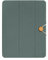 Native Union W.F.A iPad Folio - Stand pieghevole e custodia realizzati in materiali riciclati per iPad Air 13 M2, iPad Pro con fissaggio magnetico, design con pulsante e cordino (Verde ardesia)