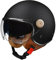 Casco Jet Moto con Doppia Visiera, ECE/DOT Certification Vintage Caschi Moto Scooter per Donna e Uomo Demi Jet, per Biciclette Cruiser Scooter K,M