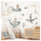 Little Deco Wandtattoo Unterwasserwelt Wandsticker Ozean Tiere Wandaufkleber Wal Kinderzimmer Babyzimmer Wanddeko Schlafzimmer DL5074-04