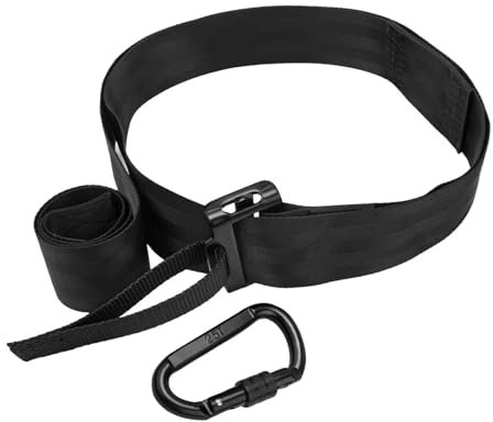 Fenytay Climbing Stands Strap | Quick-Connect Climbing Tree Stand Hunting Harness Belt with Safety Carabiner - Safety Harness Tree Strap for Outdoor Hunting