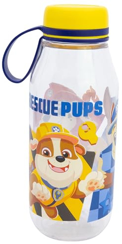 Stor Kinder Trinkflasche Paw Patrol 460ml Tritan BPA-Frei mit Tragegriff, Bruchsicher Leicht für Schule Sport Kindergarten