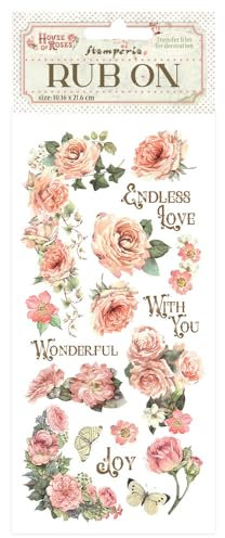 Stamperia DFLRB152 Rub-on, Assorted, 10,16 x 21,6 x 0,1 cm