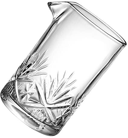 CHICAMPERA 1Stück Kristall Cocktail Rührglas Hochwertiges Bar Mixing Pitcher Für Rühren Von Getränken Dickes Glas Japanisches Design Für Cocktails Und Mixgetränke