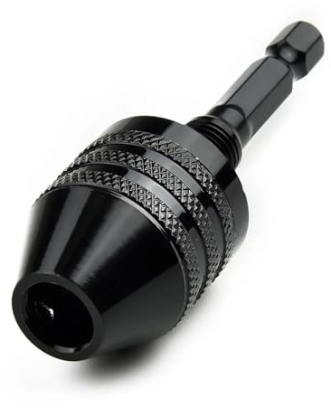 Bohrfutter 1 stück Schnellspannbohrfutter 1/4 zoll Umwandlung Adapter Bohrer Schnell Ändern Hex Schaft 0,3-3,4mm 0,3-6,5mm 0,8-8mm(0.8-8mm)