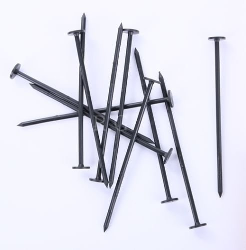 Erdanker Bodenanker 19cm Erdnägel Erdspieße für Unkrautvlies Gartenfolie (200 Stück)