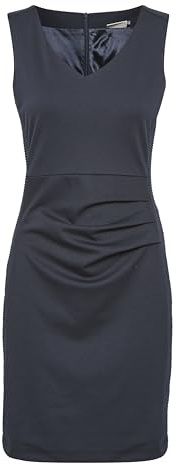 KAFFE Damen Kaffe Women's Cocktail Dress V-Neck Slim Fit Sleeveless Above Knee Length Zipper Cocktailkleid (1er Pack)