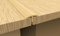 1 Piece of Brown UPVC Door Bars,Transition Strip,Threshold Door Bar Trim 1m Length