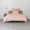 AGA.PIE Bambus Lyocell Bettwäsche-Set 135x200 + 80x80 cm - Alt-Rosa, 100% Bio Oeko-Tex 100, für Allergiker, Antibakteriell, Ganzjahres-Bettwäsche, Atmungsaktiv, Geruchshemmend, Besonders sanft