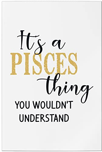 JUNIWORDS Poster, It's a Pisces Thing You Wouldn't Understand, 20 x 30 cm (1008136)