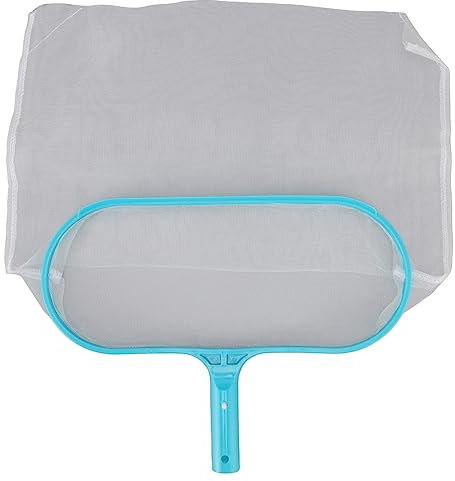 KUIKUI Épuisette de piscine robuste en maille ultra fine pour nettoyage de piscine (taille 40,6 x 30,5 cm)