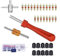 Attrezzo Smonta Valvole,Smontavalvole Gomme,Kit Riparazione Pneumatici Smonta Valvole,Riparazione Rimozione Valvola Nucleo,Strumento di Riparazione della Valvola del Pneumatico 33 Pezzi Tokaneit