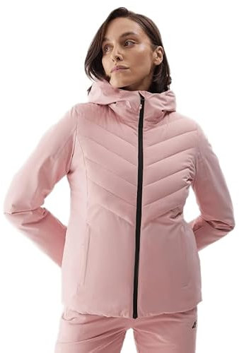 4F Jacket F122 Veste, Rose Clair, L Femme