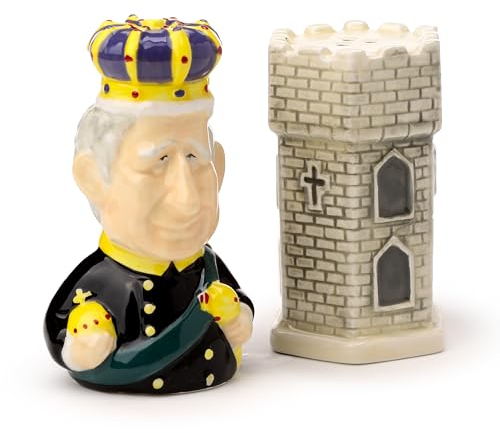 King Charles III Salt & Pepper Set