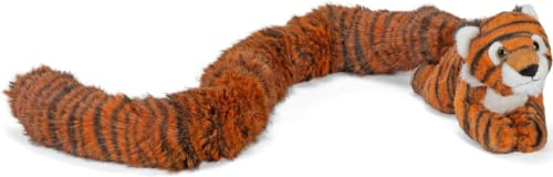 Wild Republic Tailkins Tiger, Plüschtier, 101 cm, Kuscheltier, Füllung besteht aus recycelten Wasserflaschen